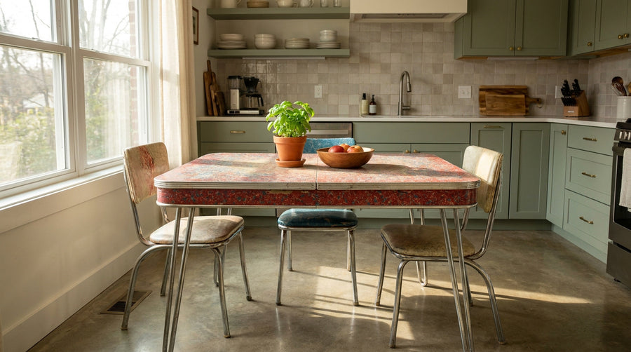 Pourquoi choisir une table formica d'occasion pour sa cuisine
