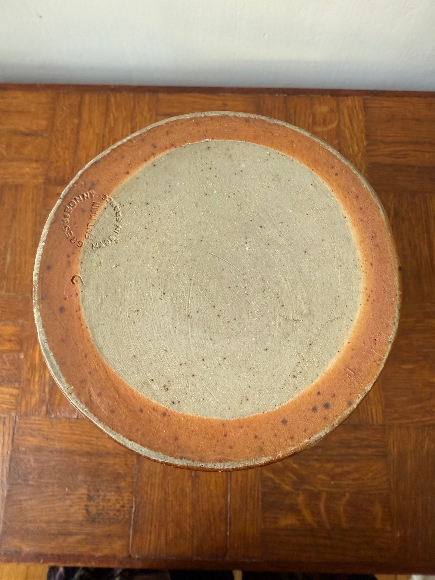 Pichet / brot ancien fait à la main en grès