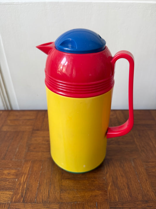 Thermos rétro multicolore