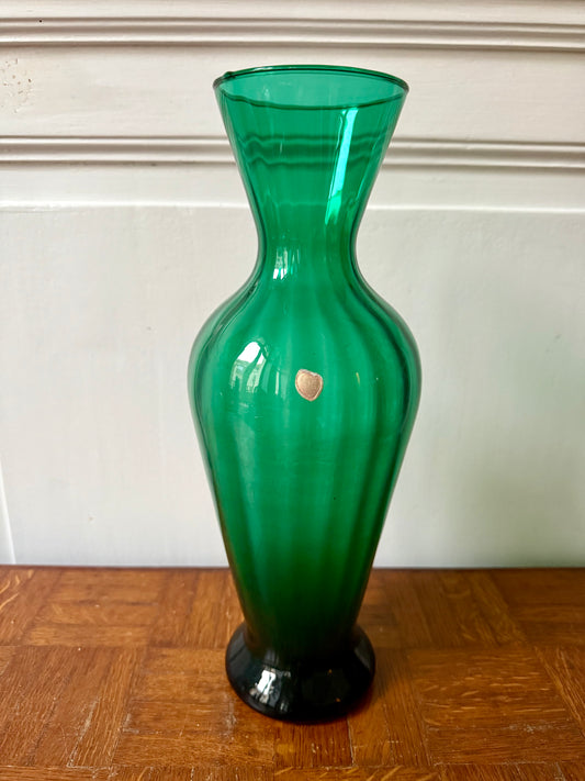Vase en verre soufflé italien