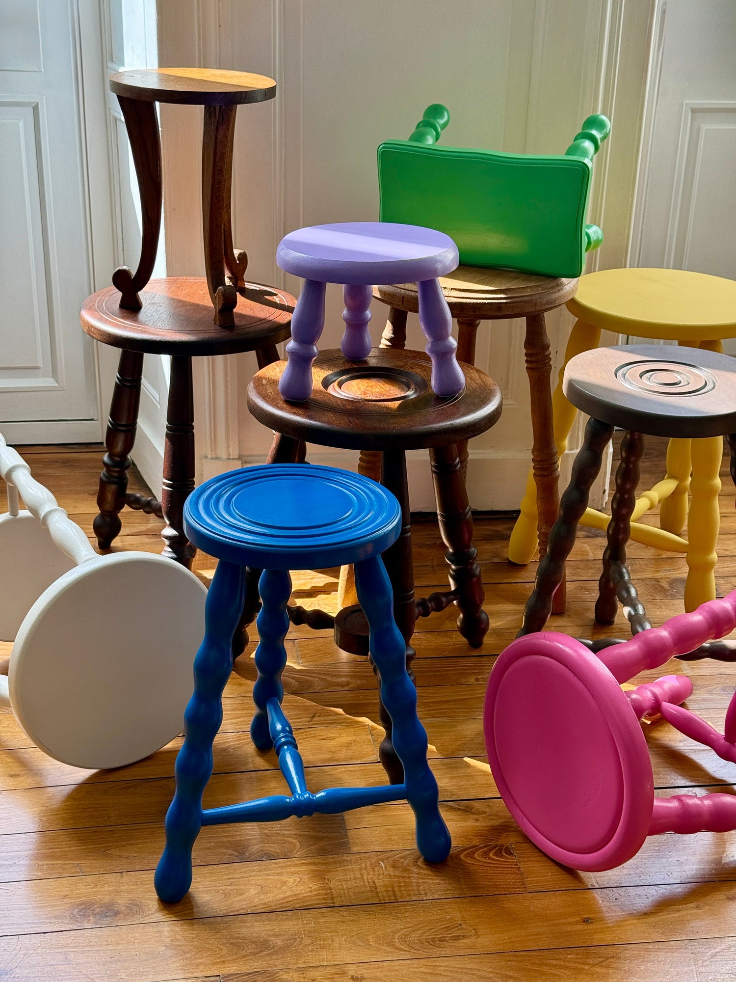 Tabourets vintage