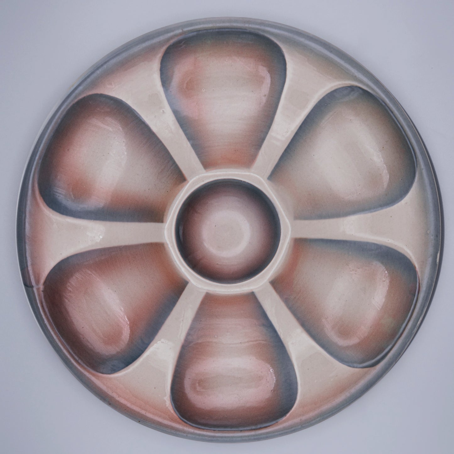 Lot de 5 Assiettes à huîtres