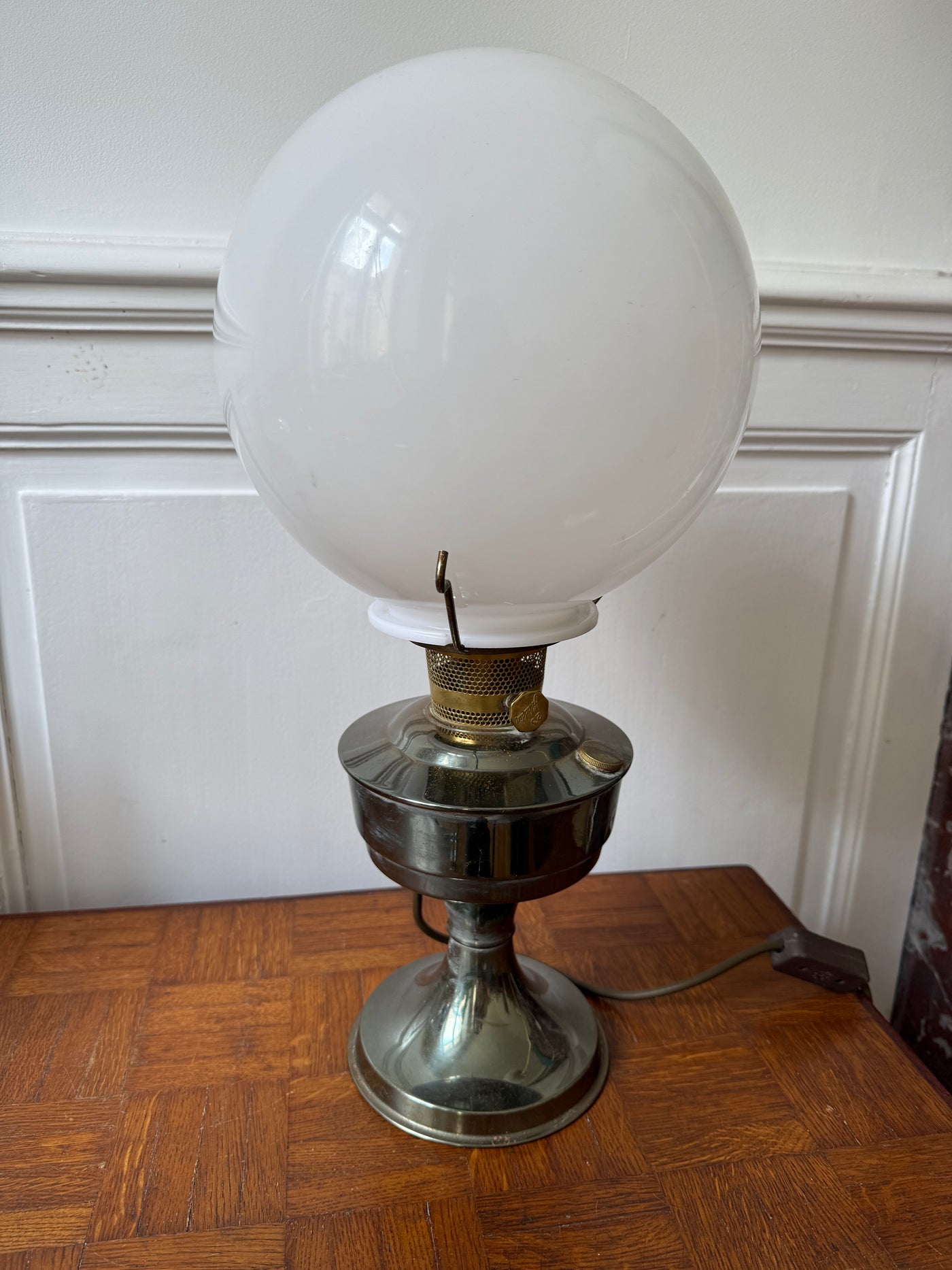 Lampe à huile électrique Art Nouveau