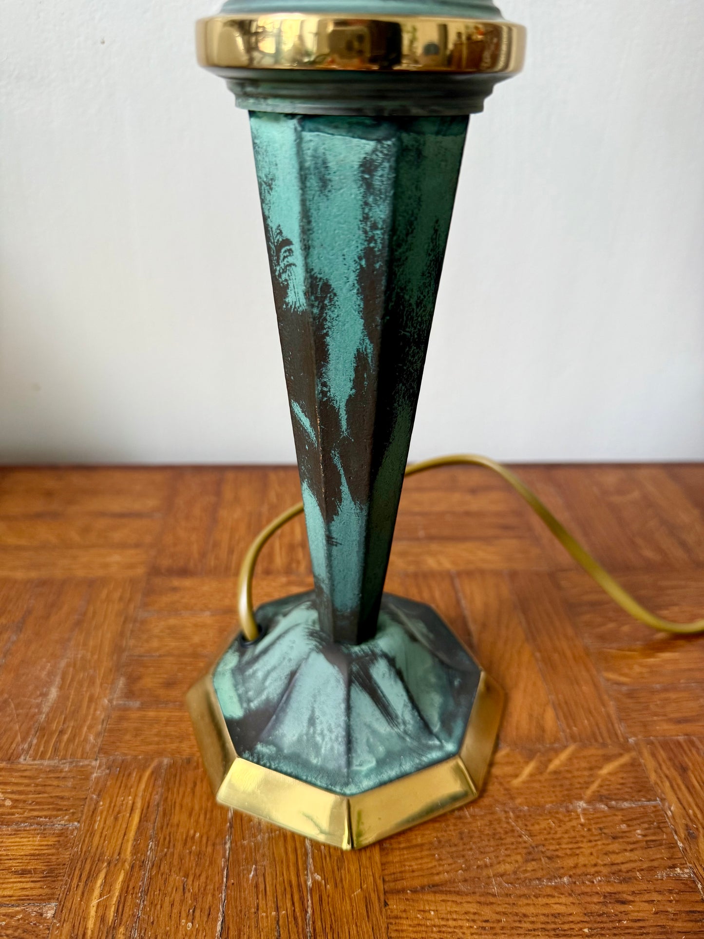 Lampe tulipe Art Déco