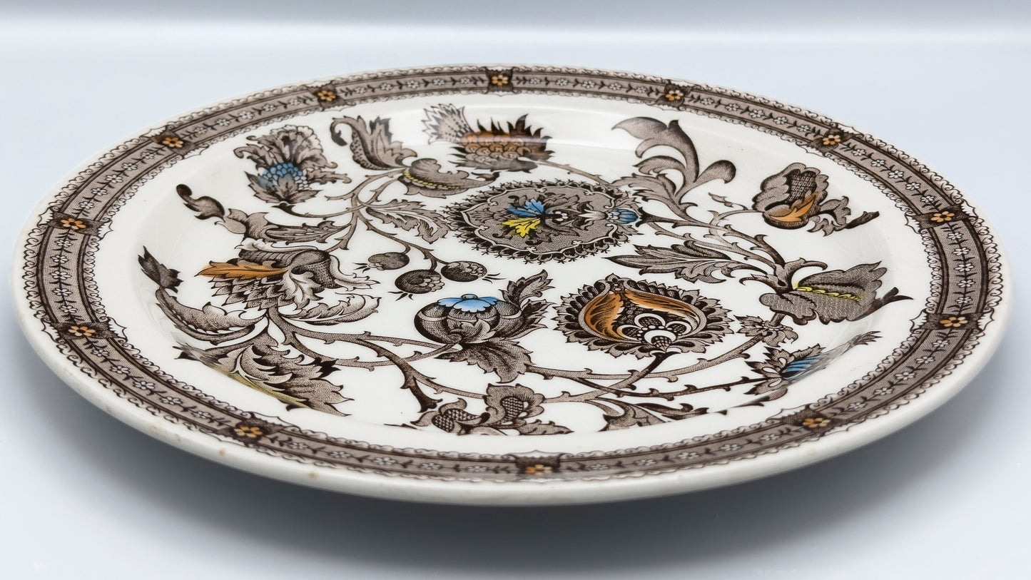 Assiettes anglaises Jacobean