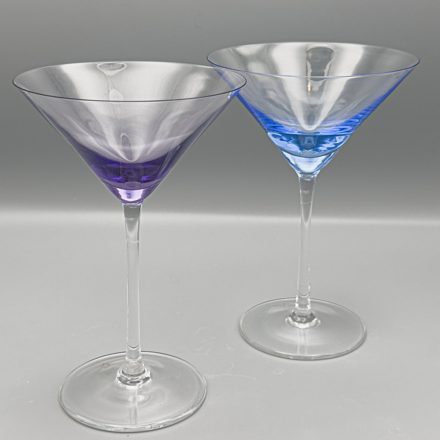 Lot de 5 grands verres à martini