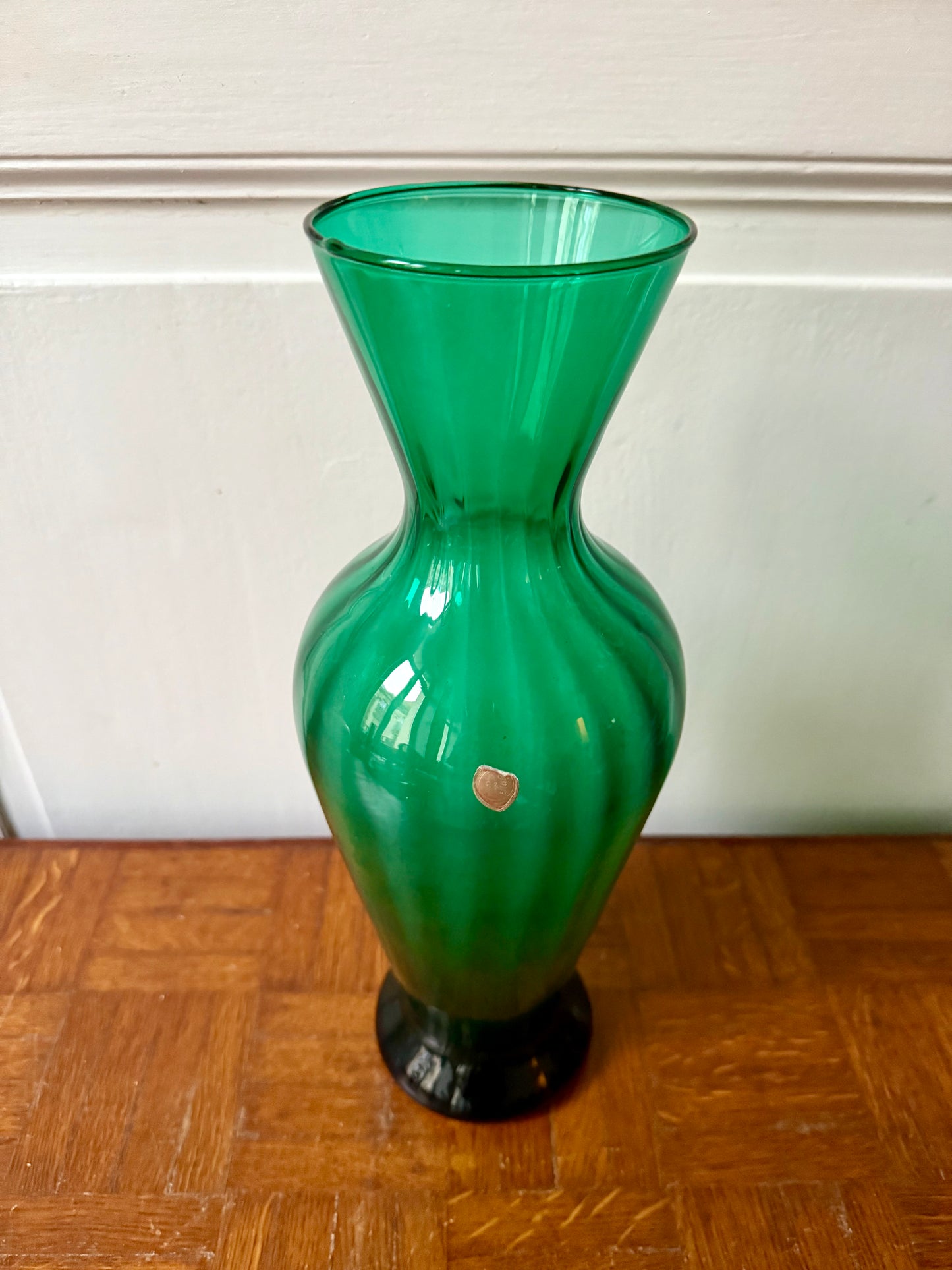 Vase en verre soufflé italien