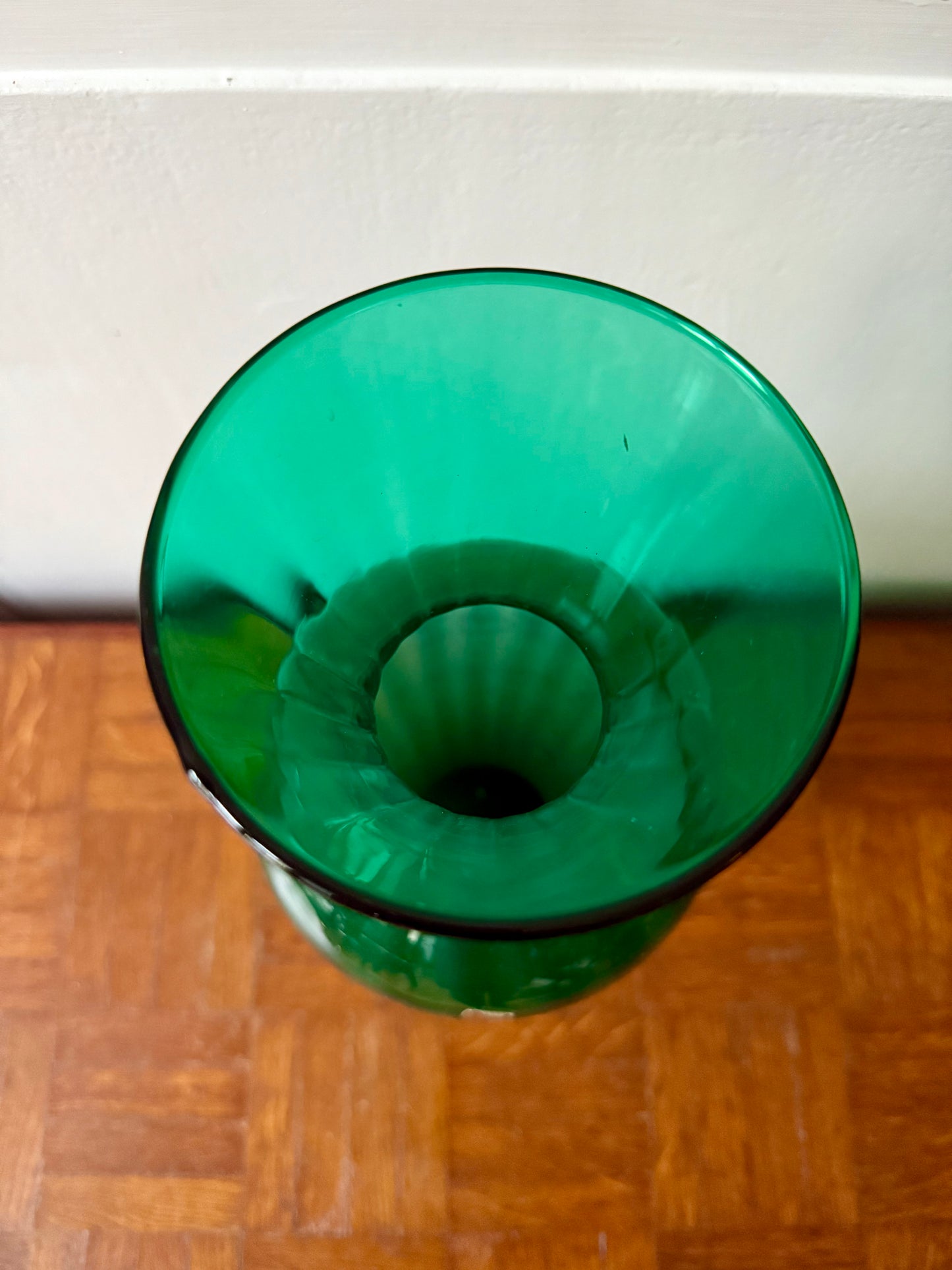 Vase en verre soufflé italien