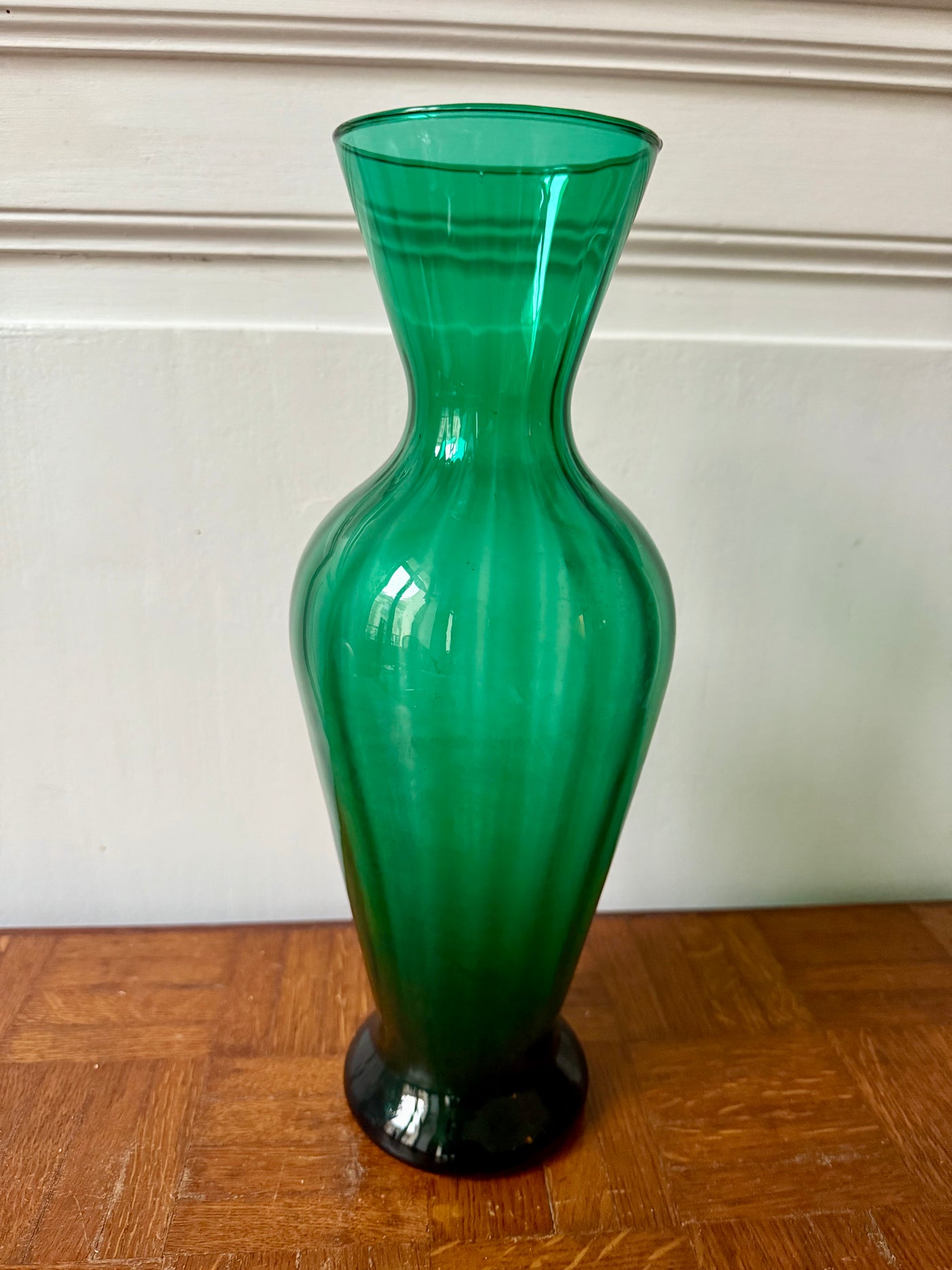 Vase en verre soufflé italien