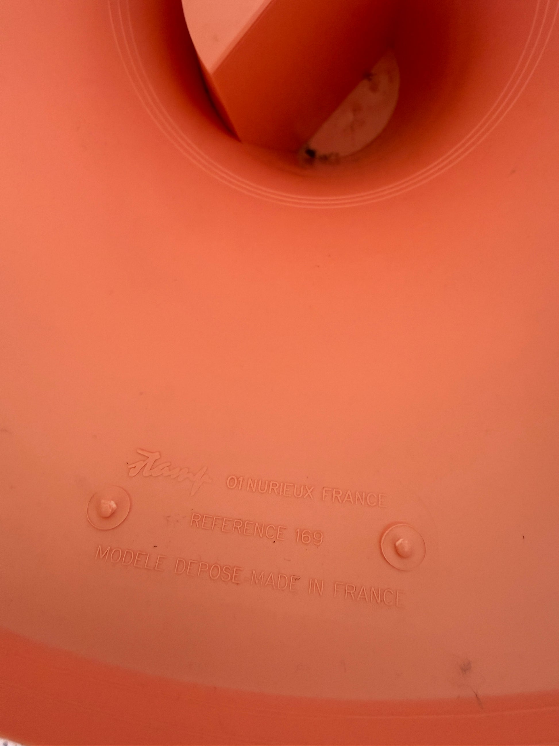 Razzia Tam-Tam Stamp tabouret, made in France, with woven seat and wooden legs, showcasing traditional craftsmanship.