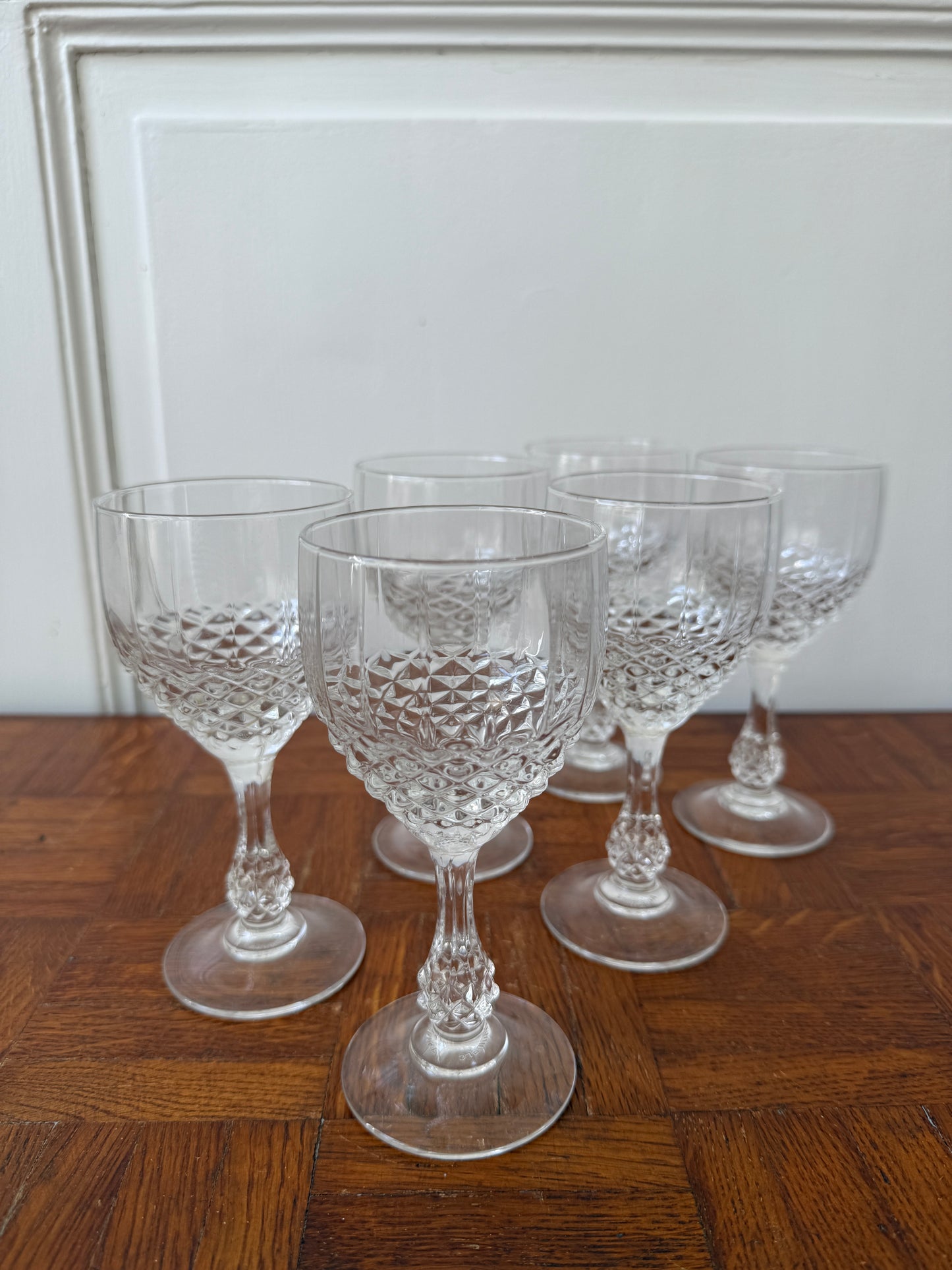Lot de 6 verres à vin Luminarc - Fabriqués in France