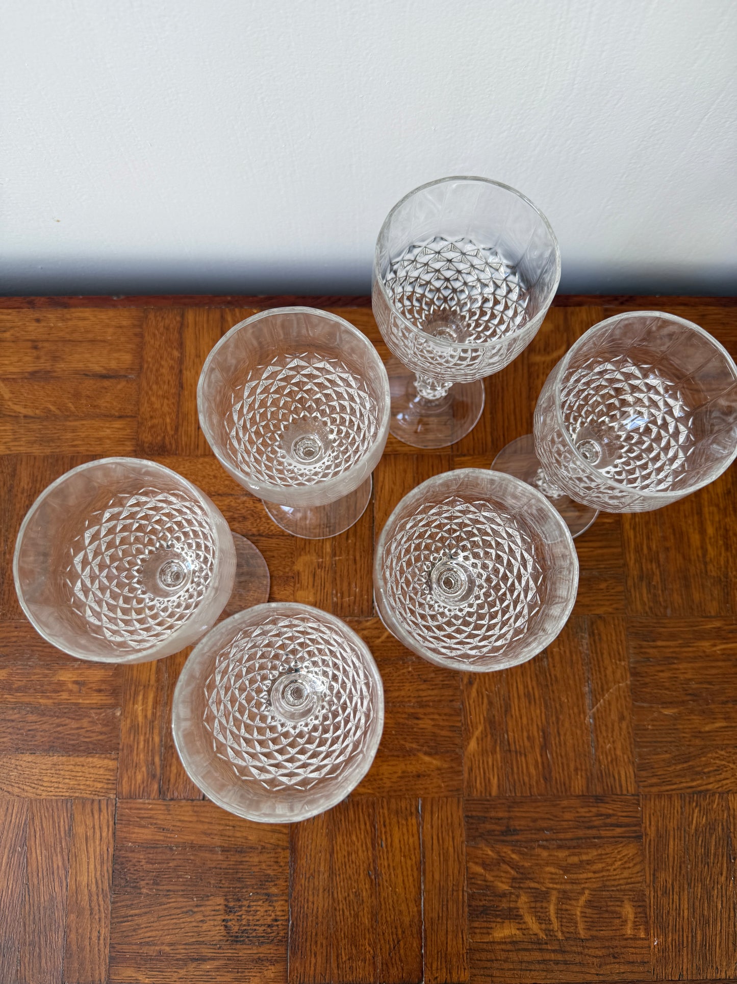 Lot de 6 verres à vin Luminarc - Fabriqués in France