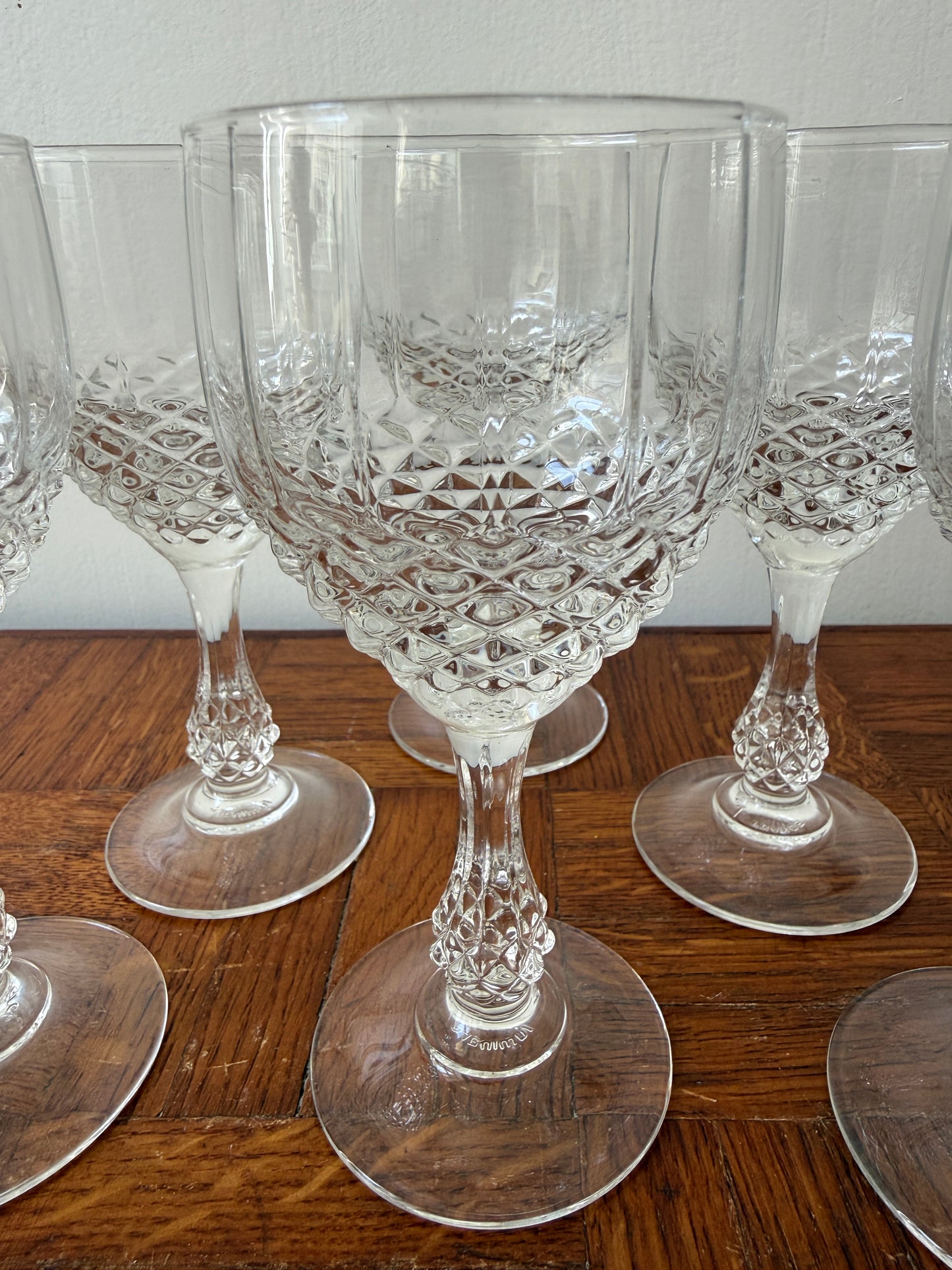 Lot de 6 verres à vin Luminarc - Fabriqués in France