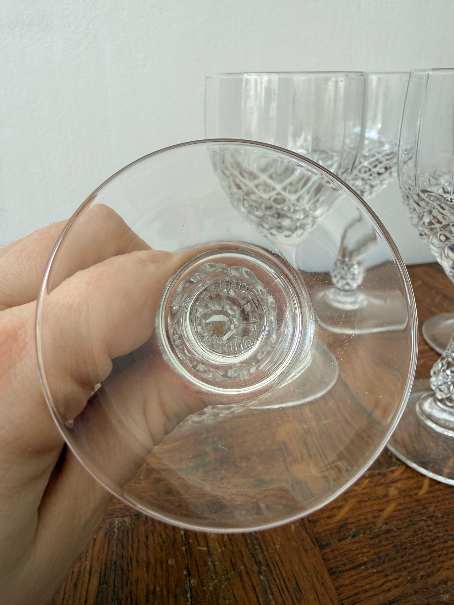 Lot de 6 verres à vin Luminarc - Fabriqués in France