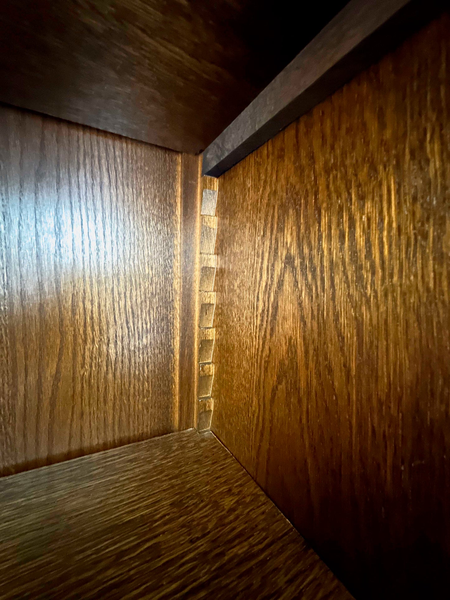 Bibliothèque en chêne massif - Marque Riskoff