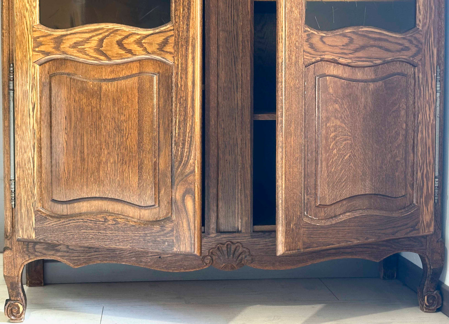 Bibliothèque en chêne massif - Marque Riskoff