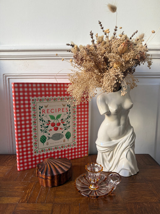 Boîte en bois coquillage Razzia, charmant rangement naturel avec motif de coquillage, idéale pour déco ou bijoux.