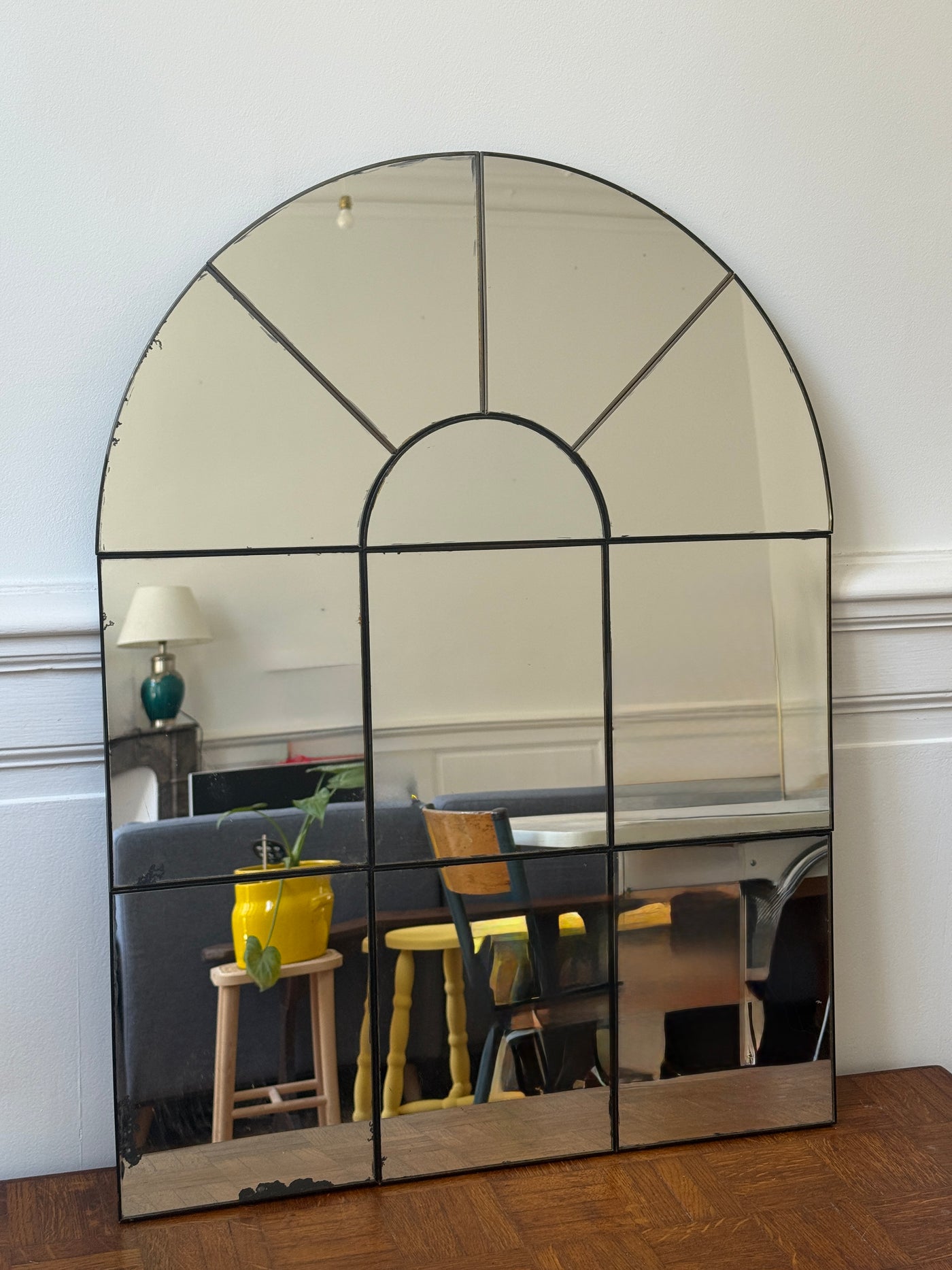 Miroir industriel arche – esprit verrière