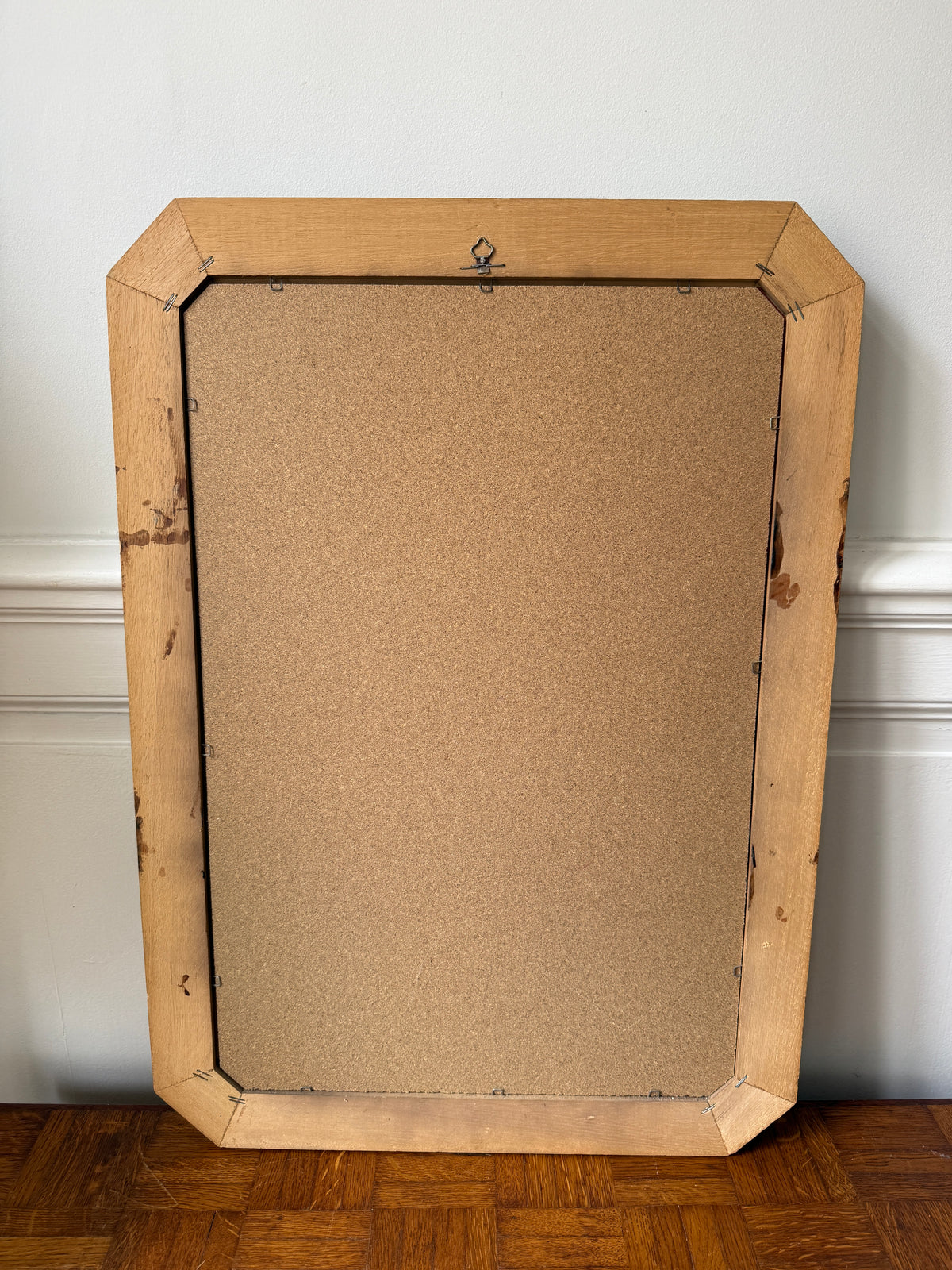 Miroir cadre en bois ancien