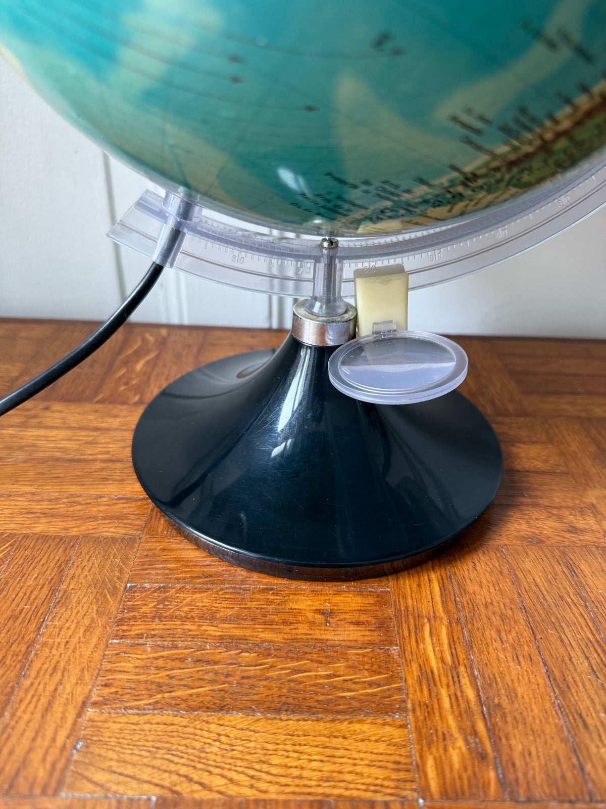 Globe terrestre lumineux Tecnodidattica – Made in Italy 1970/80