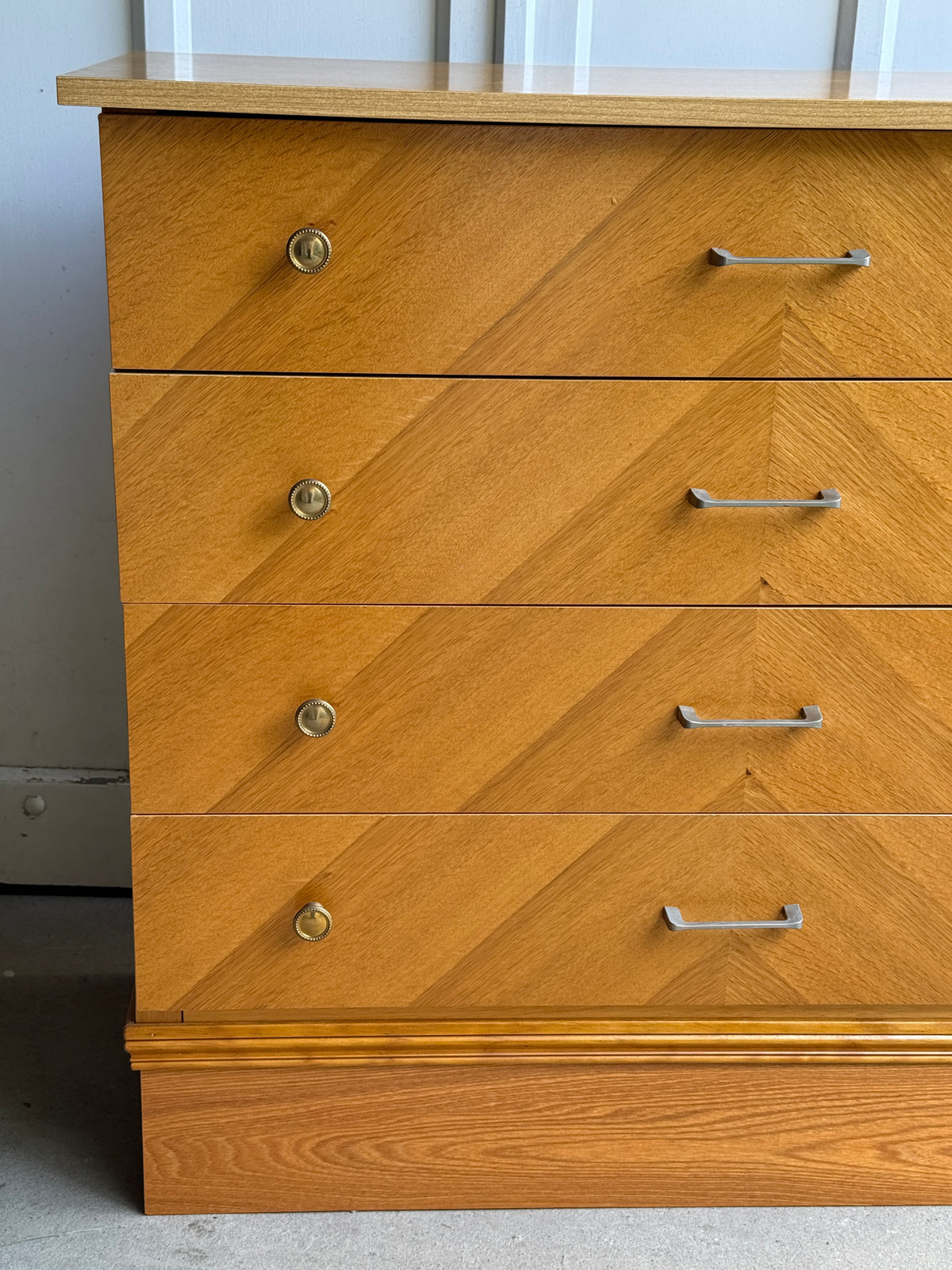 Commode scandinave 4 tiroirs en bois