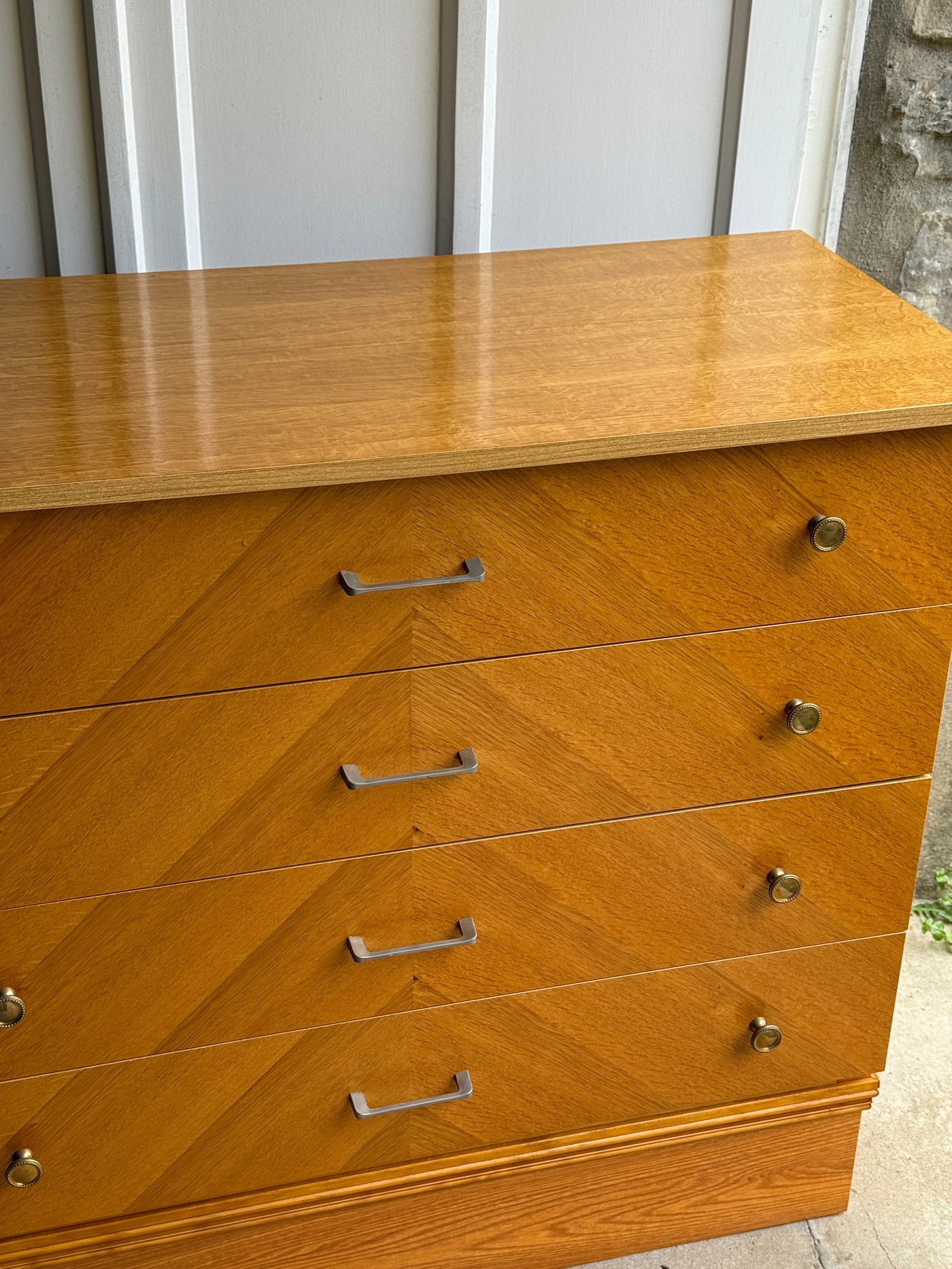 Commode scandinave 4 tiroirs en bois