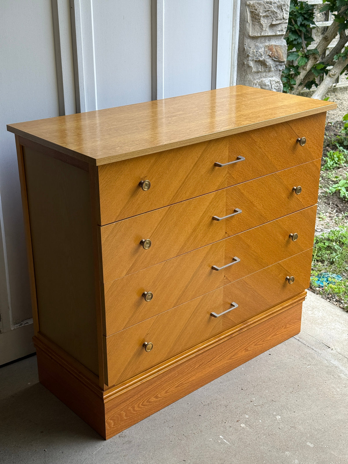 Commode scandinave 4 tiroirs en bois