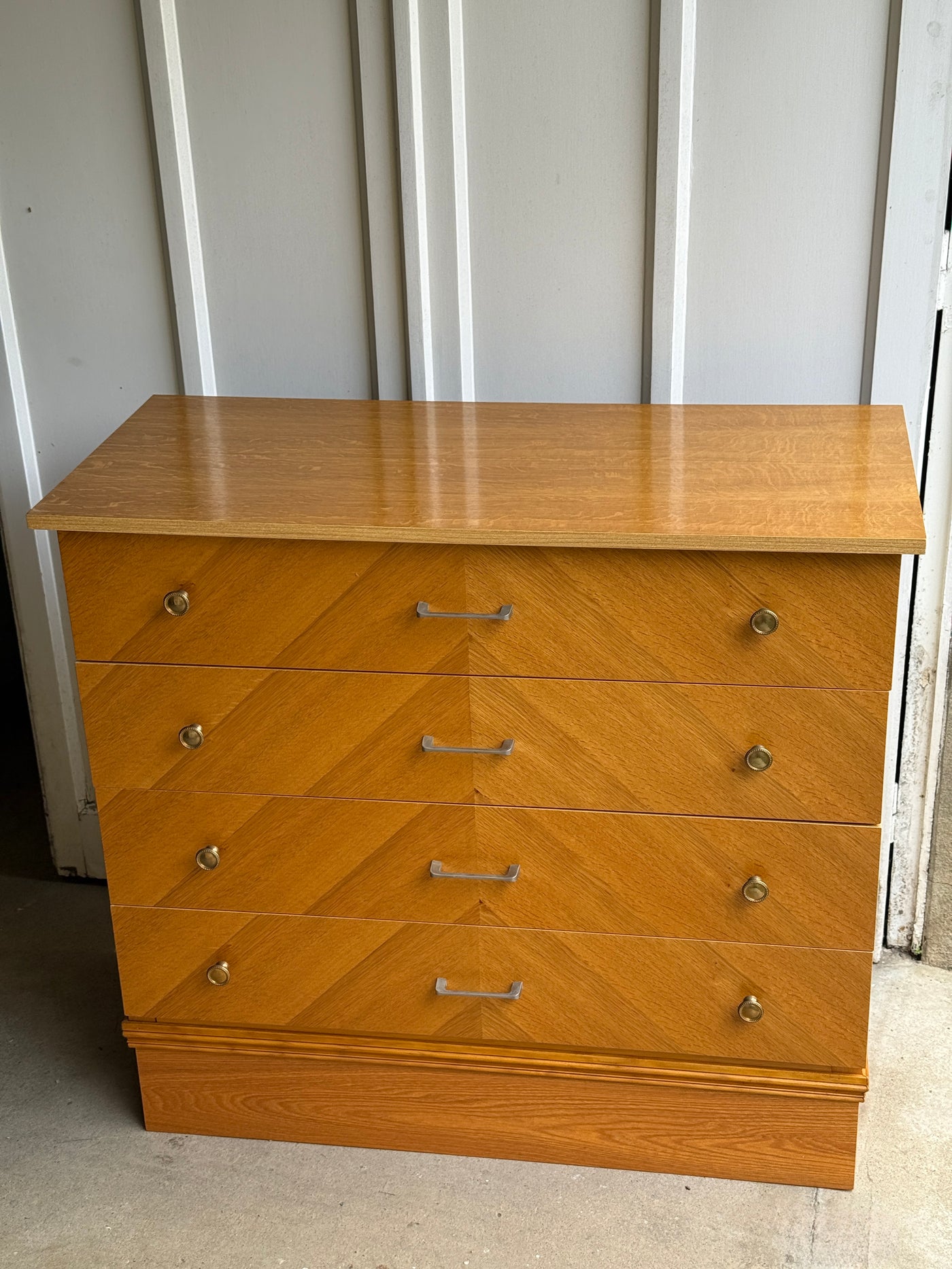 Commode scandinave 4 tiroirs en bois