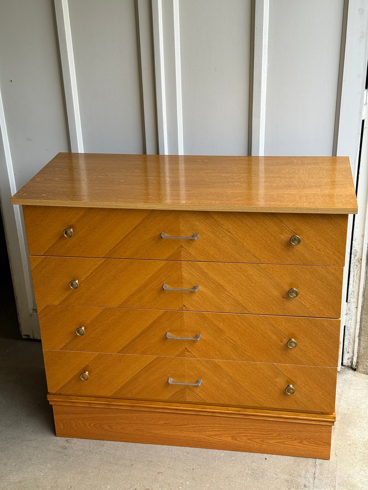 Commode scandinave 4 tiroirs en bois