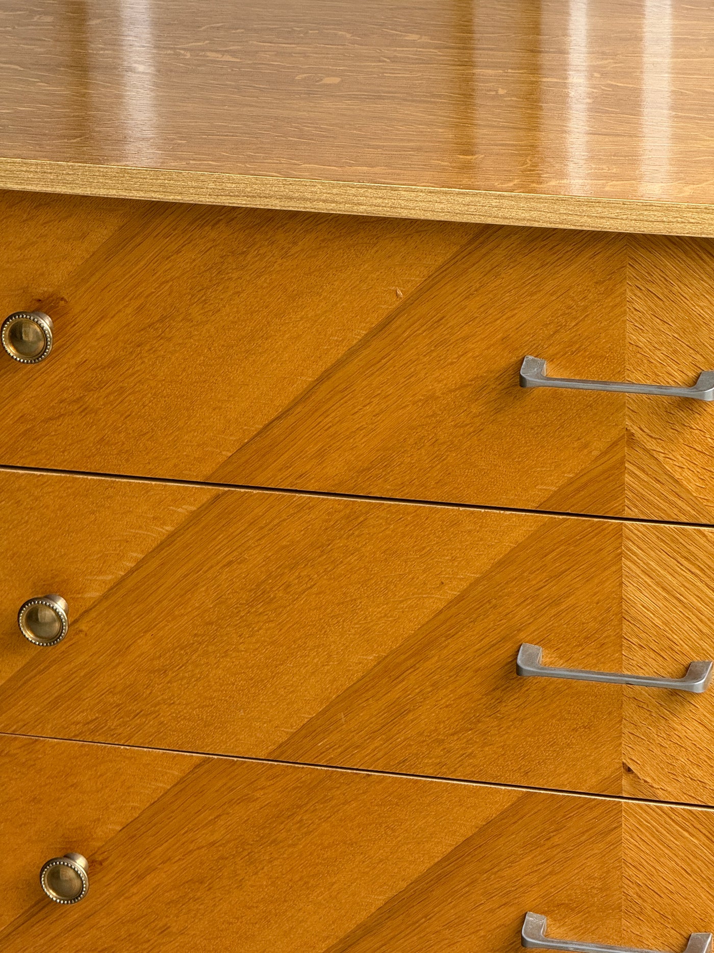 Commode scandinave 4 tiroirs en bois