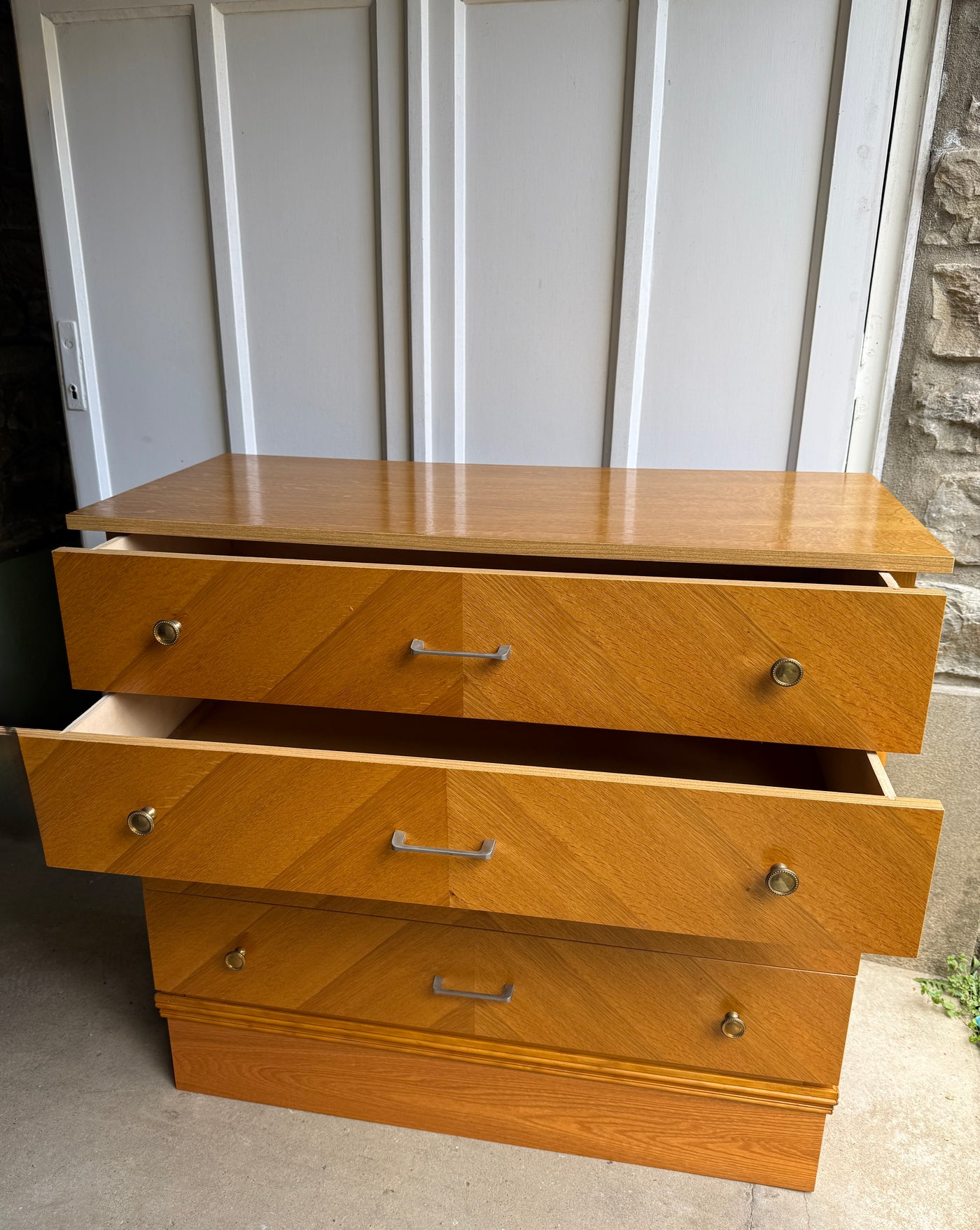 Commode scandinave 4 tiroirs en bois