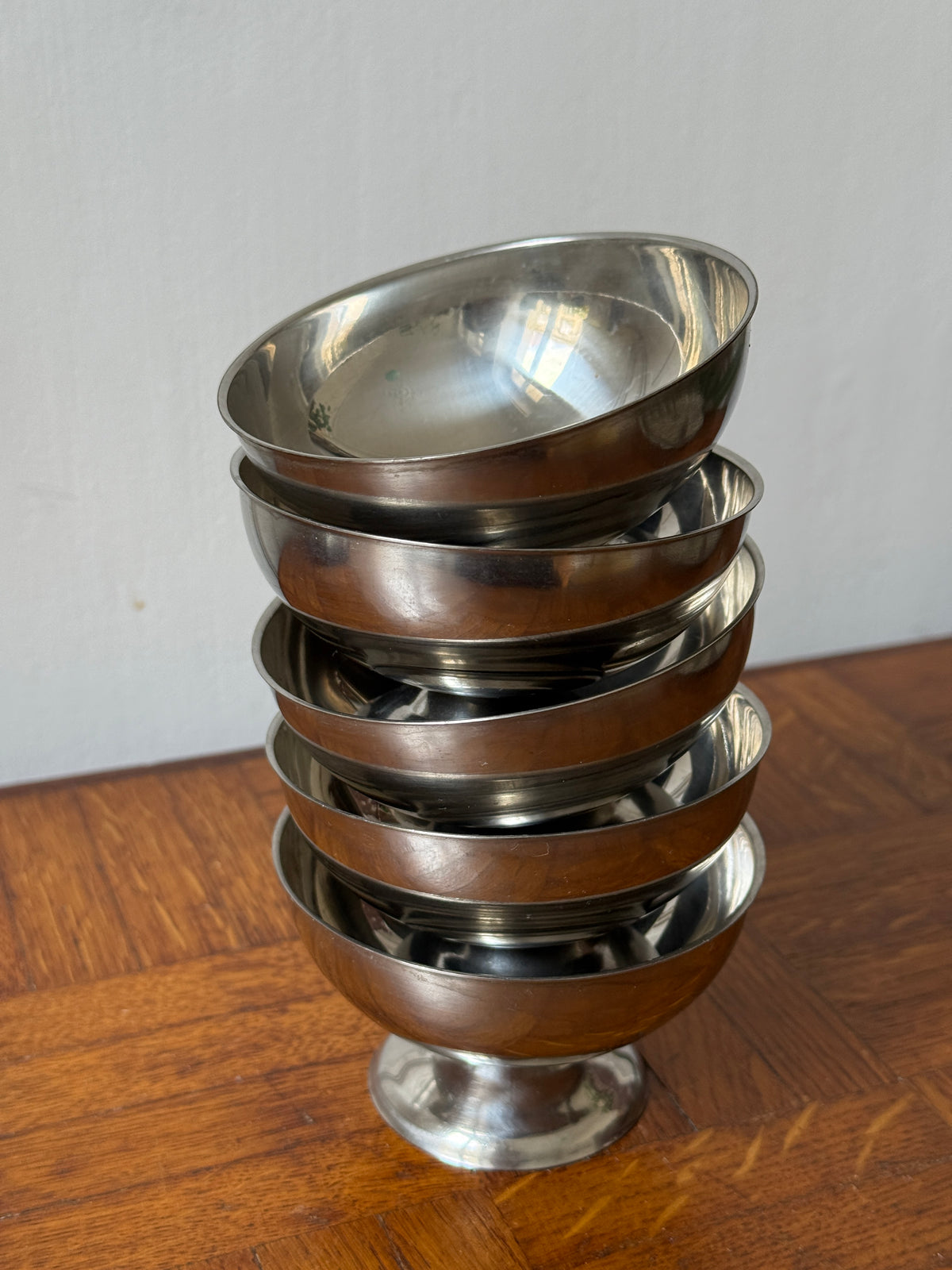 Ensemble pour l'apéritif en inox