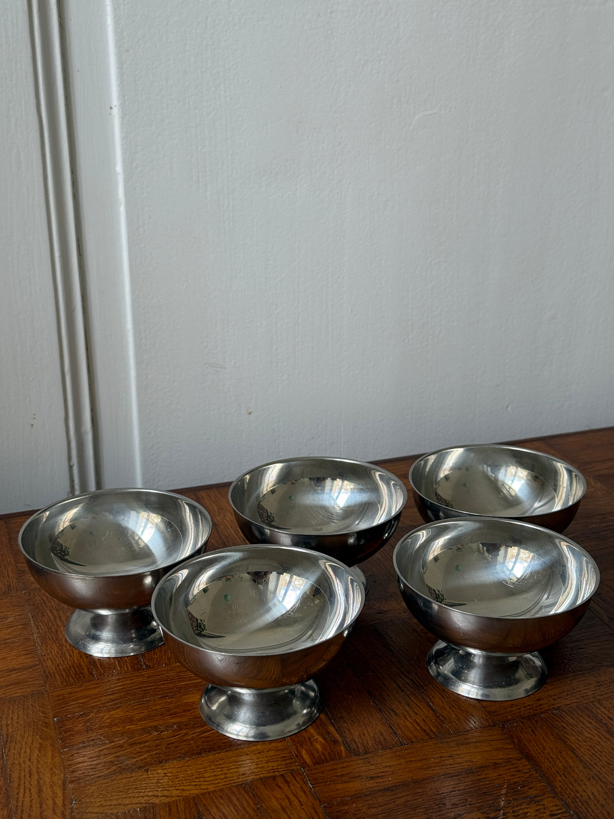 Ensemble pour l'apéritif en inox
