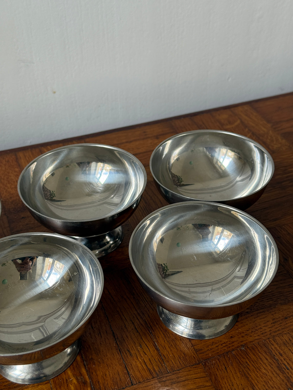 Ensemble pour l'apéritif en inox