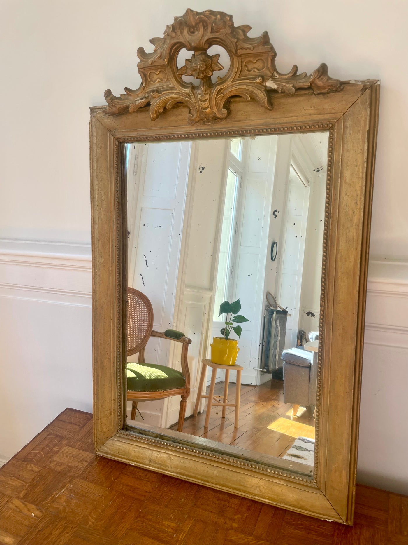 Miroir au mercure Louis XVI