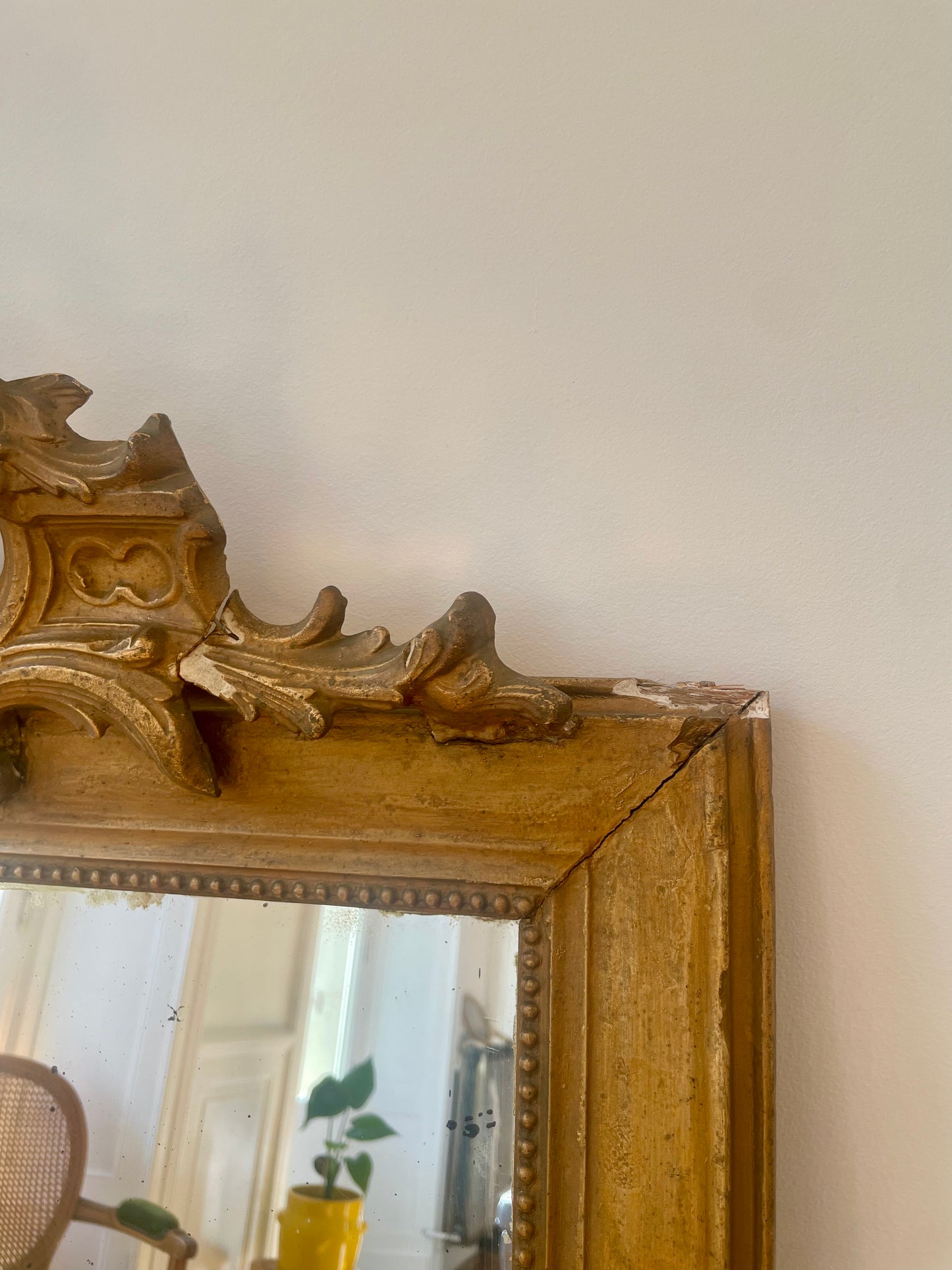 Miroir au mercure Louis XVI