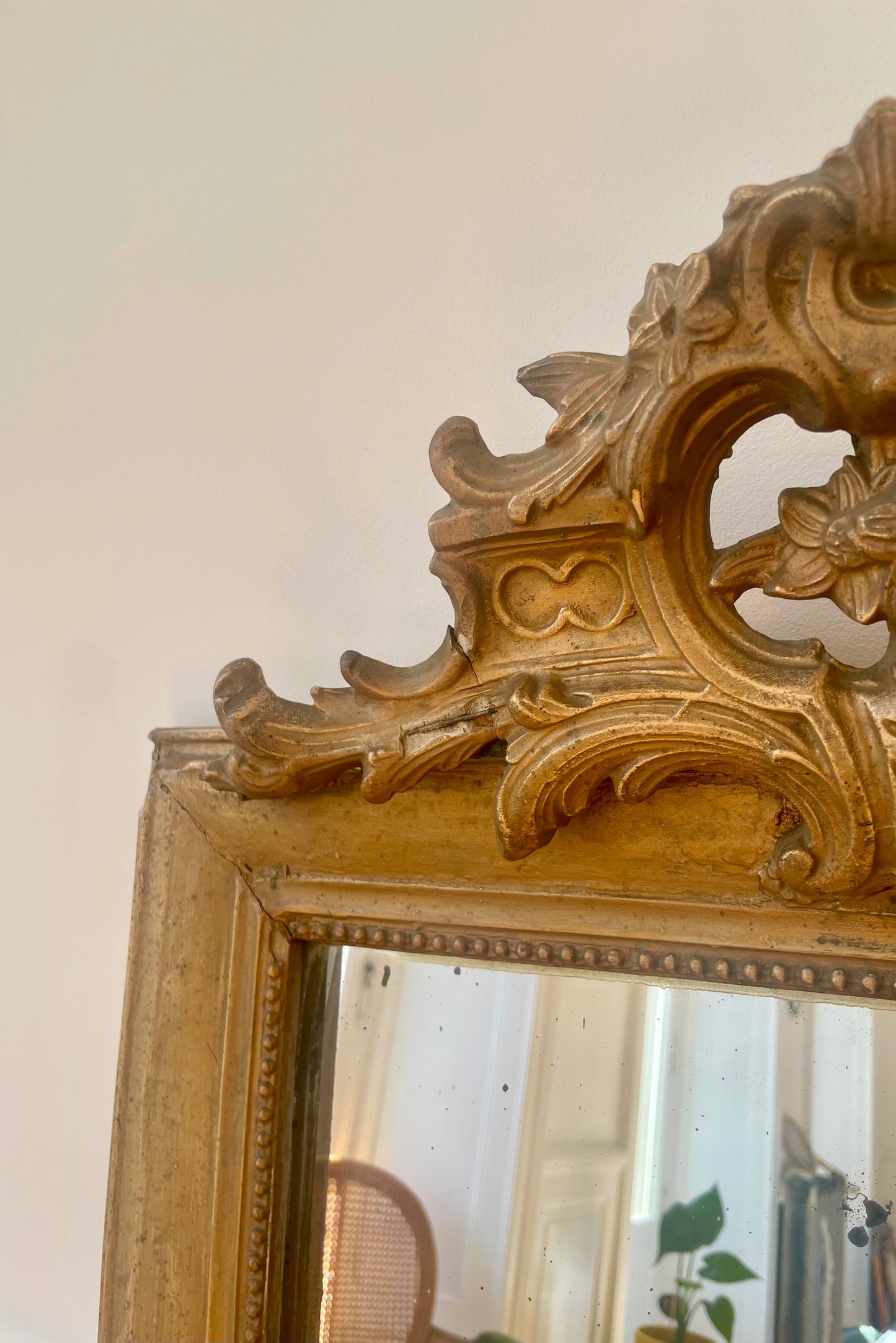 Miroir au mercure Louis XVI