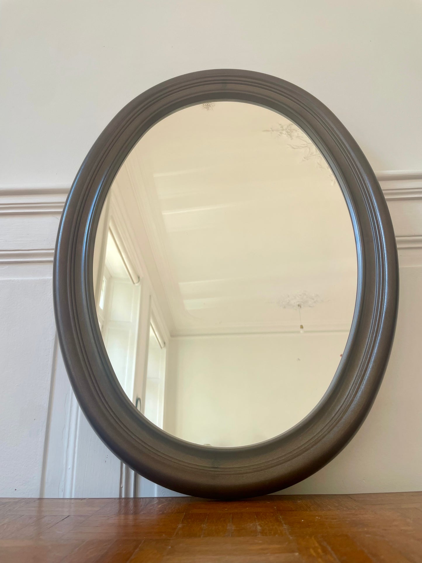 Miroir ovale vintage