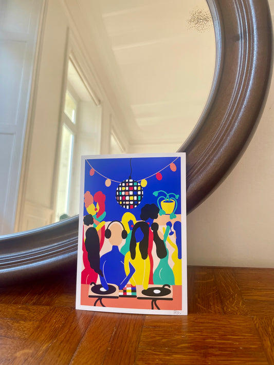 Miroir ovale vintage