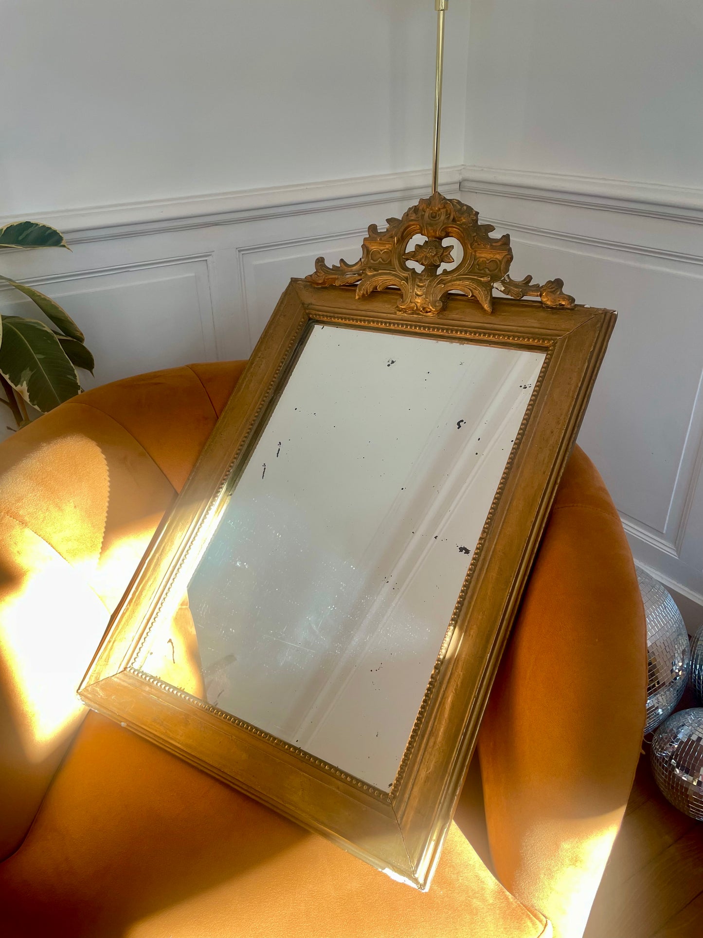 Miroir au mercure Louis XVI
