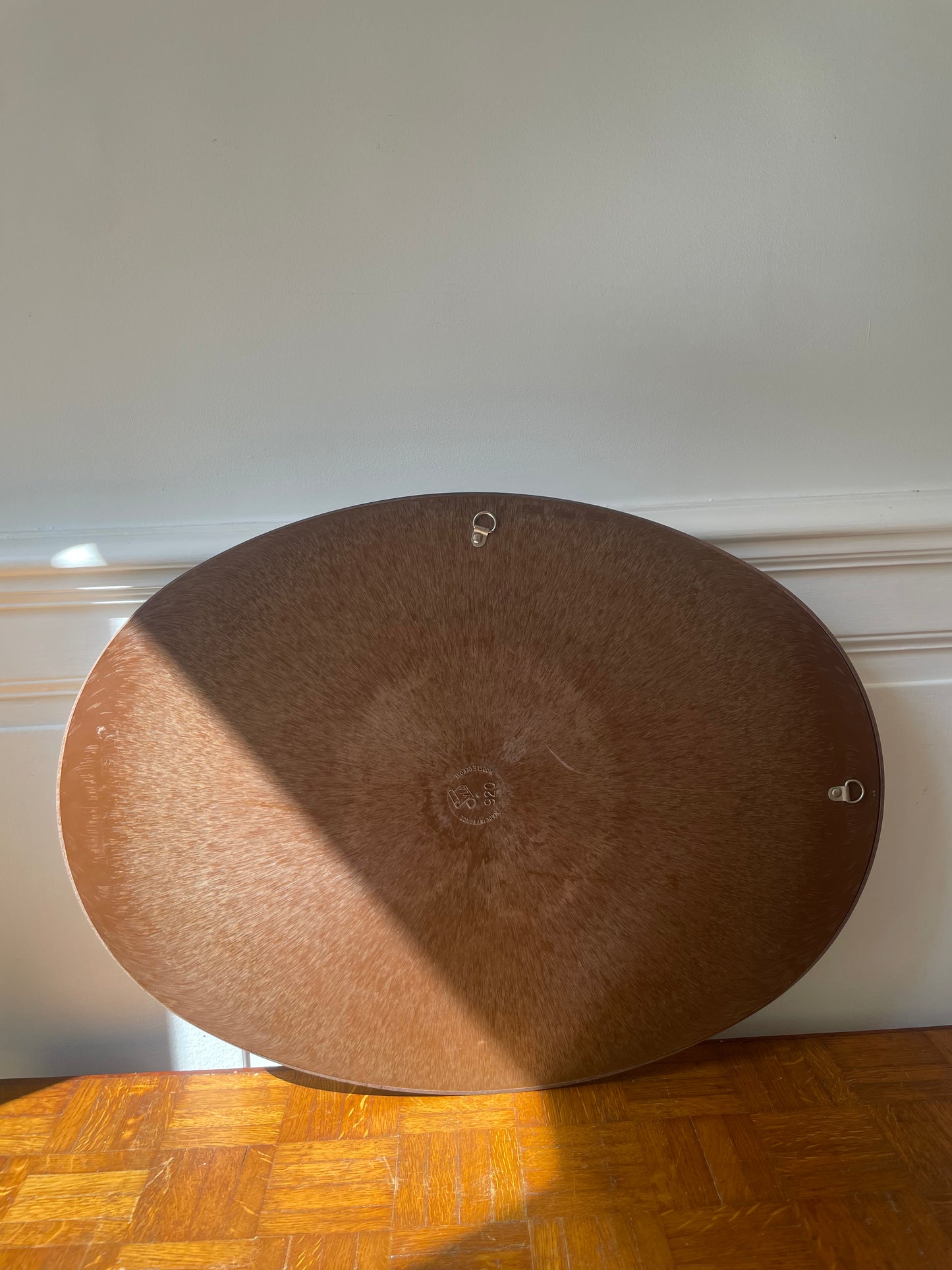 Miroir ovale vintage